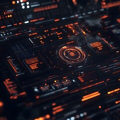 Wall Mural - cutting edge digital web platform showcasing captivating motion graphics and innovative