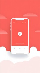 Wall Mural - minimalist and modern website loading screen with smooth animations and intuitive user experience