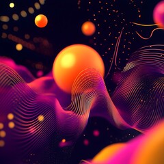 Wall Mural - animated website loading screen with dynamic and captivating user interface design