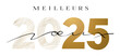 © kazy - MEILLEURS VOEUX 2025 LIGNES DORÉES