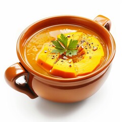 Canvas Print - pumpkin soup.