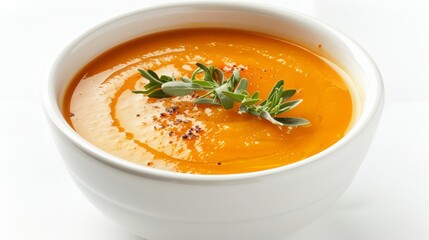 Canvas Print - pumpkin soup.