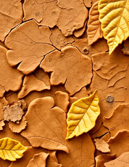 Wall Mural - leaves 