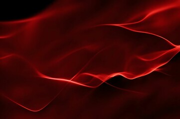 Wall Mural - Abstract red background with smoke. Red smoke on black. Abstract red smoke on black background. Flowing air humidifier swirl in atmospheric image. Soft smoke red cloudy texture background