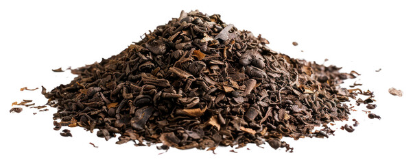 Wall Mural - Organic loose leaf tea pile