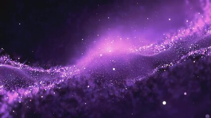 Dynamic purple Particle Effects