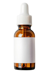 Canvas Print - PNG Injection bottle mockup label container drinkware.