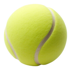 Sticker - PNG Tennis sports ball white background.