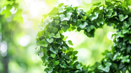 Wall Mural - Heart Shaped Ivy