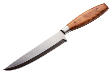 Poster - PNG Wooden kitchen knife weapon dagger blade.