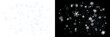 © Rawpixel.com - PNG Snowflakes overlay digital background