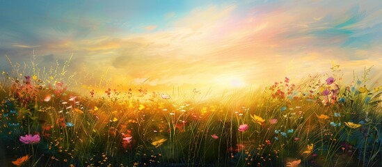 Bright Meadow Sunsest