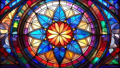 stained glass window