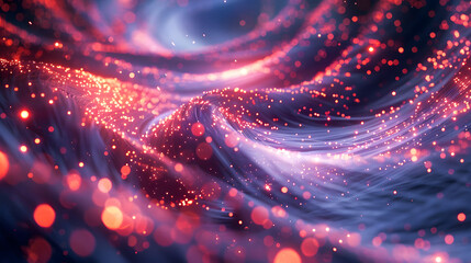 Wall Mural - abstract red and blue background