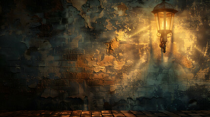 Wall Mural - Subtle lighting on a textured backdrop