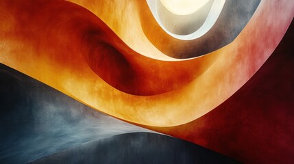 Wall Mural - Abstract Colorful Swirls