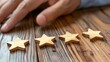 © Ultra promax  - User writing a review or comment online, with rating stars and feedback forms visible.