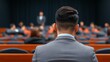 © LittleDreamStocks - Networking session with industry experts, focus on knowledge sharing and opportunities, vibrant atmosphere