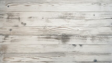 Canvas Print - Whitewashed wood background