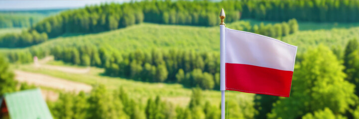 Poster - flag of Poland, a holiday in Poland