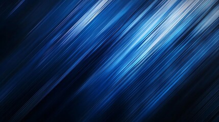 Poster - Abstract Blue Lines Background