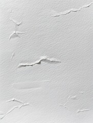 Canvas Print - White peeling paint texture