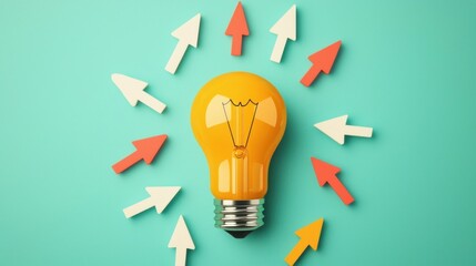 Poster - Idea Arrows.