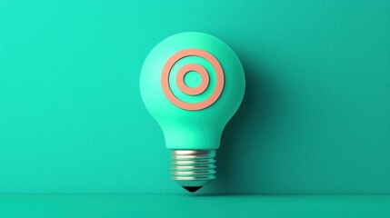 Poster - Target Lightbulb.
