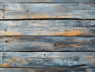 Close up oil painting of aged gray vintage wooden planks for a textured background showcasing rustic wooden surfaces