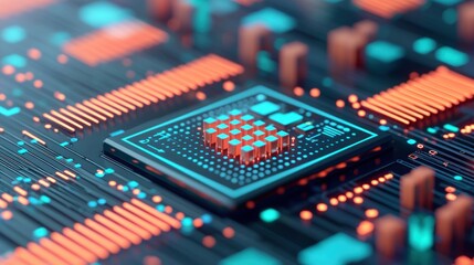 Poster - CPU Chip Technology.