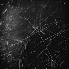 Wall Mural - Scratched Black Surface