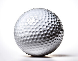 golf ball isolated on white background