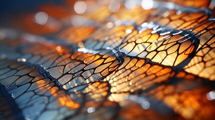 Canvas Print - a close up of a butterfly wing.