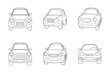 © Mgain - Car icon Bundle set in Vector Clip Art Style