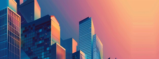 Wall Mural - Banner for s startup company