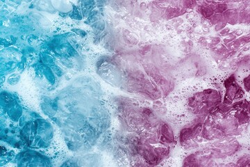 Poster - Vibrant abstract fluid art background