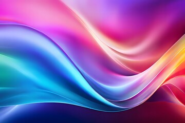 Wall Mural - abstract background with waves