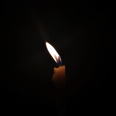 candle in the dark