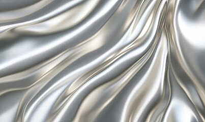 Wall Mural - Refined Silver Gray