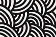 © Westend61 - Black and white geometric pattern creating optical illusion