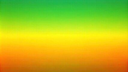 Wall Mural - Abstract gradient background with subtle grain texture in green, yellow, and orange tones