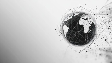 Sticker - Global Network Connection