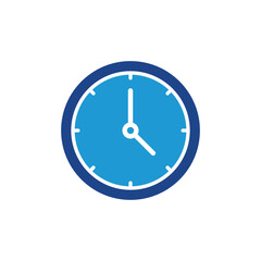 Wall Mural - clock icon, time sign vector