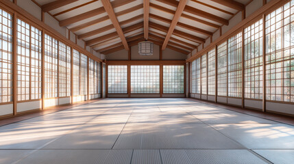 Sticker - Japanese Room Interior.