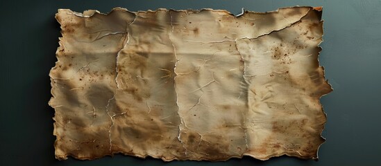 Aufkleber - Vintage paper with a weathered look and a blank area for adding text or images such as a copy space image
