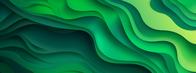 Vector banner background green gradient vector 