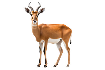 Wall Mural - dorcas gazelle png with transparent background for wildlife and nature design projects