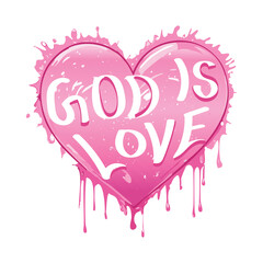 Sticker - God is love