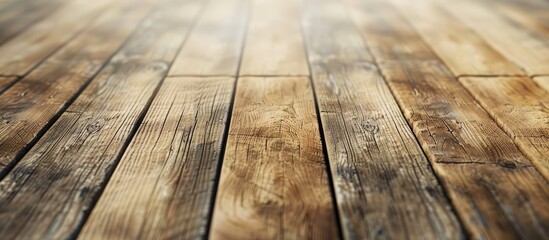 Aufkleber - A wooden floor surface providing a backdrop with copy space image