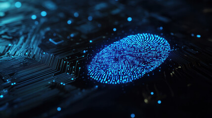 Digital Fingerprint Security.